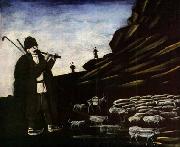 Niko Pirosmanashvili A Shepherd with His Flock oil painting picture wholesale